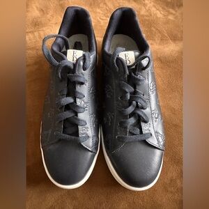 Black Monogram Sneakers